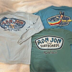 Set of Three Ron Jon Surf Shop Shirts